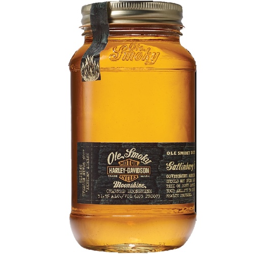 MOONSHINE TENNESSEE OLE SMOKY HARLEY DAVIDSON 51.5% 50CL