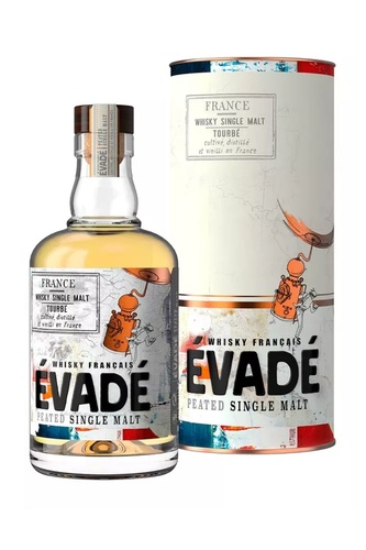 WHISKY FRANCE EVADE PEATED SINGLE MALT 43% 70CL