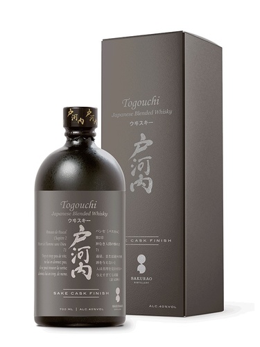 WHISKY JAPON TOGOUCHI SAKE CASK ETUI 40% 70CL