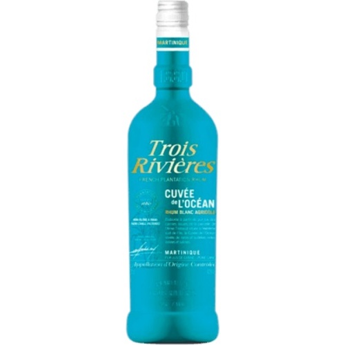 RHUM BLANC MARTINIQUE LA CUVEE DE L'OCEAN TROIS RIVIERES 42% 70CL