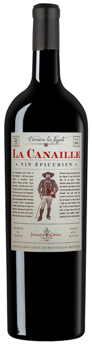 AOP JEROBOAM COTES DU ROUSSILLON ROUGE LA CANAILLE CHATEAU CORNEILLA 2019