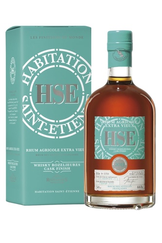 RHUM AGRICOLE MARTINIQUE EXTRA VIEUX HSE ROZELIEURES CASK FINISH 44% 50CL
