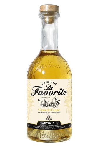 RHUM MARTINIQUE LA FAVORITE COEUR DE CANNE ESB 45% 70CL