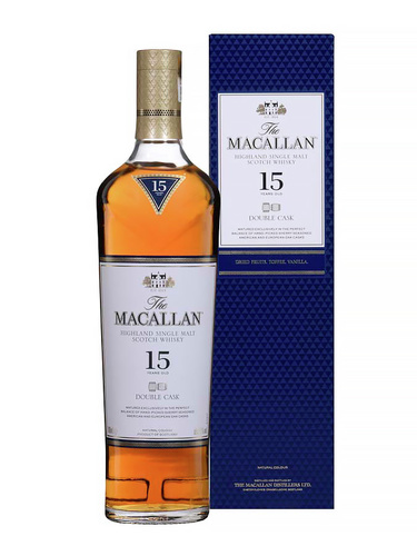 WHISKY ECOSSE SINGLE MALT THE MACALLAN 15 ANS DOUBLE CASK 43% 70CL