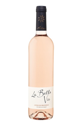 AOP COTES DE PROVENCE Rose LA BELLE VIE ASTROS 2022 BIO