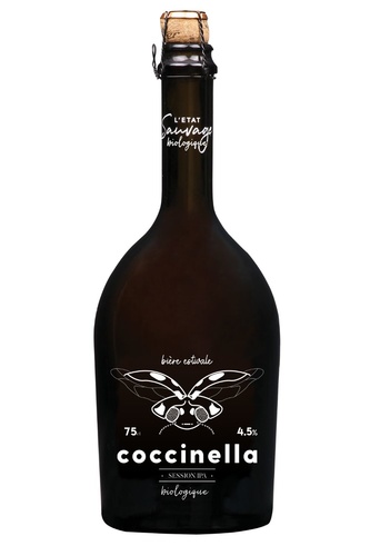 BIERE FRANCE NORMANDIE ETAT SAUVAGE COCCINELLA SESSION IPA 0.75 4.5% BIO Ed Lim