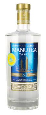 Rhum Blanc Manutea Tahiti Pur Jus De Canne 50°