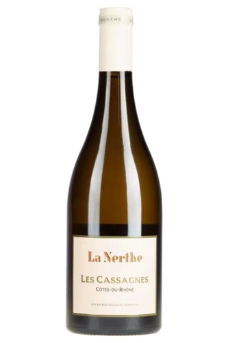 AOP COTES DU RHONE BLANC LES CASSAGNES DE LA NERTHE 2023 BIO
