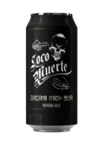 BIERE MEXICAN LAGER LOCO MUERTE LA BOULEDOGUE 5% 33CL