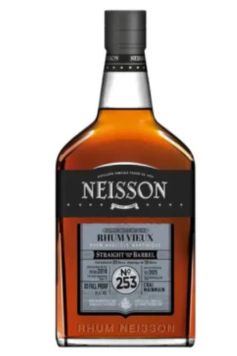 RHUM VIEUX NEISSON 2018 XO FULL PROOF 253 CHAI MAINMAIN LA MAISON 68413