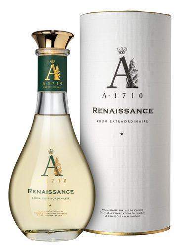 RHUM AGRICOLE BLANC MARTINIQUE A1710 RENAISSANCE 52% 70CL