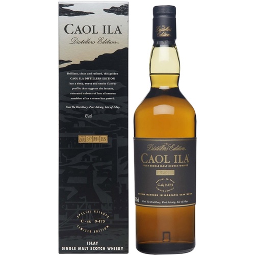 WHISKY ECOSSE ISLAY SINGLE MALT CAOL ILA DISTILLERS EDITION 43% 70CL