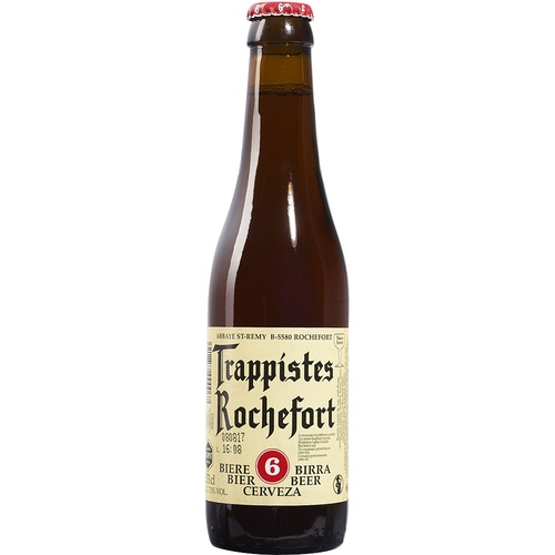 BELGIQUE TRAPPISTE ROCHEFORT 6 0.33 7.5%