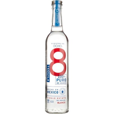 Tequila Ocho Blanco 2015 La Latilla 40% 50cl